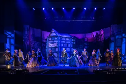 Próba medialna "Something Rotten, czyli coś się psuje" w Teatrze Muzycznym w Gdyni