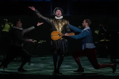 Próba medialna "Something Rotten, czyli coś się psuje" w Teatrze Muzycznym w Gdyni