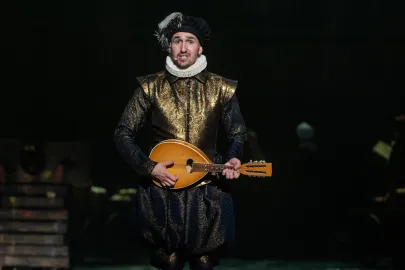 Próba medialna "Something Rotten, czyli coś się psuje" w Teatrze Muzycznym w Gdyni