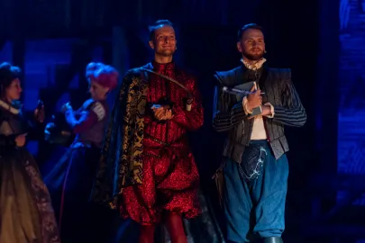 Próba medialna "Something Rotten, czyli coś się psuje" w Teatrze Muzycznym w Gdyni