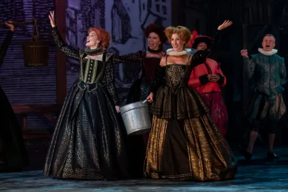 Próba medialna "Something Rotten, czyli coś się psuje" w Teatrze Muzycznym w Gdyni