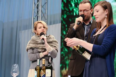 Pokaz prawidłowego otwierania szampana