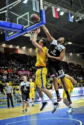 Donatas Motiejunas i David Weaver