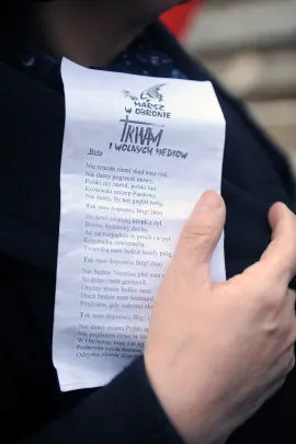 WIELOTYSIĘCZNA MANIFESTACJA O PRZYŁĄCZENIE TV TRWAM DO PLATFORMY CYFROWEJ
