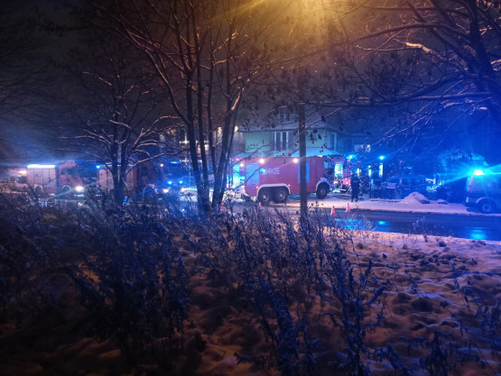 Pożar na Kartuskiej spowodowany awarią ładowarki elektrycznej