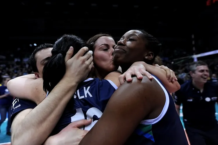 Megan Hodge i Eleonora Dziękiewicz