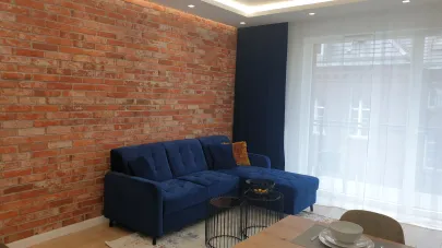Salon w stylu loftowym