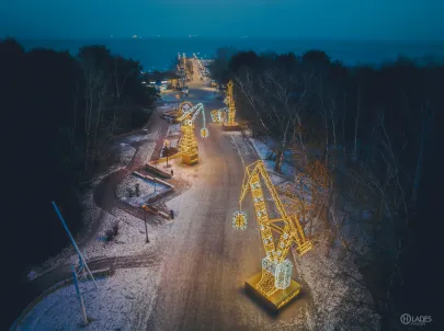 Świąteczne iluminacje s Gdańsku