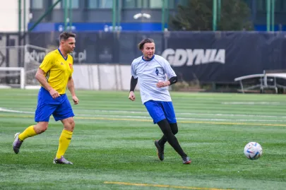 01.01.2023 Noworoczny mecz oldbojów Arki i Bałtyku Gdynia 