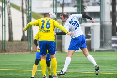 01.01.2023 Noworoczny mecz oldbojów Arki i Bałtyku Gdynia 