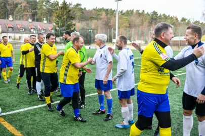 01.01.2023 Noworoczny mecz oldbojów Arki i Bałtyku Gdynia 