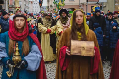 Orszak Trzech Króli przeszedł ulicami Gdańska