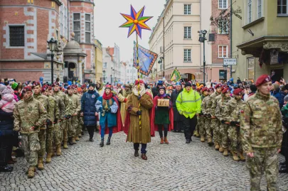 Orszak Trzech Króli przeszedł ulicami Gdańska