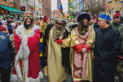 Orszak Trzech Króli przeszedł ulicami Gdańska