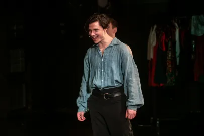 Próba medialna dyplomu IV roku SWA z piosenki aktorskiej "Gruski pospodały" na Scenie Kameralnej Teatru Muzycznego w Gdyni 
