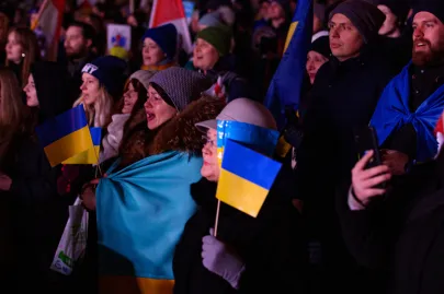 Europejski Wiec Solidarności z Ukrainą