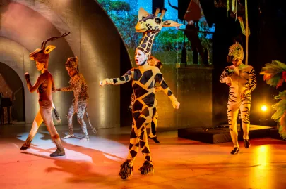 Próba medialna spektaklu "Pan Disney zaprasza" w Teatrze Muzycznym w Gdyni