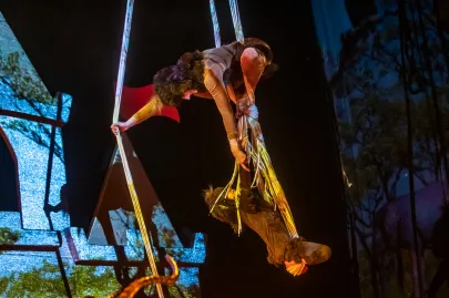 Próba medialna spektaklu "Pan Disney zaprasza" w Teatrze Muzycznym w Gdyni
