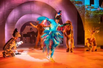 Próba medialna spektaklu "Pan Disney zaprasza" w Teatrze Muzycznym w Gdyni