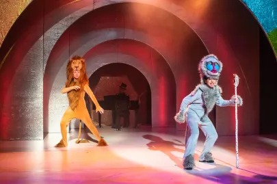 Próba medialna spektaklu "Pan Disney zaprasza" w Teatrze Muzycznym w Gdyni