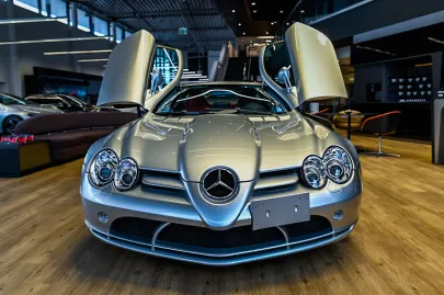 Mercedes SLR w salonie Wittman w Gdańsku