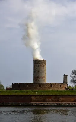 płonąca wieża Twierdzy