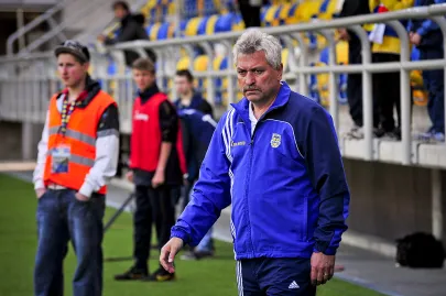 Trener Petr Nemec