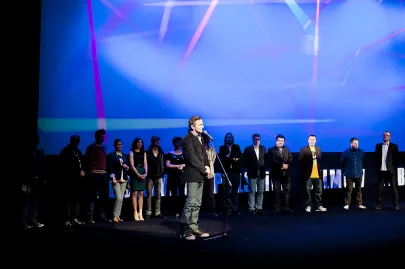Aktorzy i twórcy filmu "Jestem bogiem"