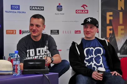 Wojciech "Fokus" Alszer i Sebastian "Rahim" Salbert