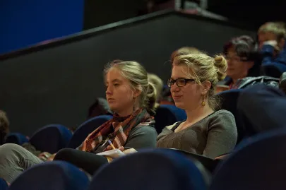 Widownia na spotkaniuu z Kazimierzem Kutzem