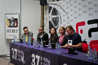 Konferencja prasowa filmu "Sekret".