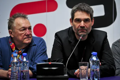 Piotr Trzaskalski , reżyser filmu "Mój rower"