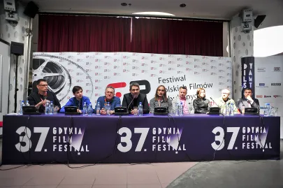 Konferencja prasowa filmu "Mój rower".