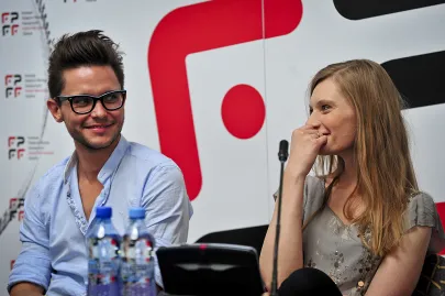 Tomasz Wasilewski i Agata Buzek