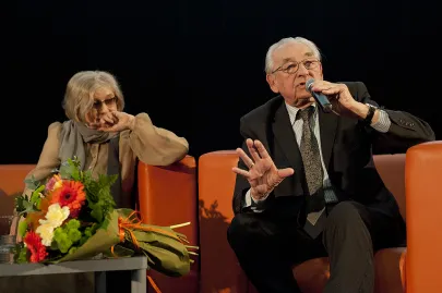 Krystyna Zachwatowicz i Andrzej Wajda