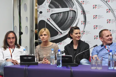 Konferencja prasowa po filmie "80 milionów"