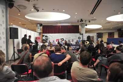 Konferencja prasowa po filmie "80 milionów"