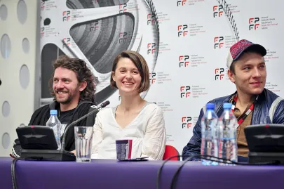 Piotr Głowacki, Agnieszka Grochowska i Krzysztof Skonieczny