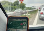 Korek zjazd z 7 na obwodnice