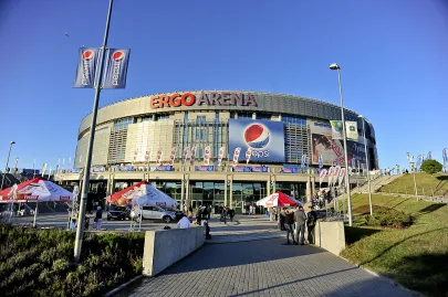 Ergo Arena przed pierwszym koncertem