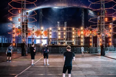Tntz Festival na terenie Stoczni Cesarskiej w Gdańsku