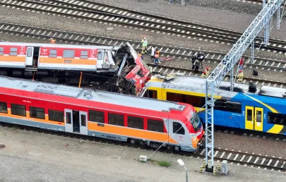 Gdynia - wypadek pociągów