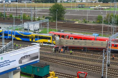 Zderzenie pociągów w Gdyni