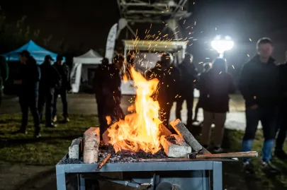 Koval Fest Gdańsk przed budynkiem Galerii WL4 Przestrzeń Sztuki