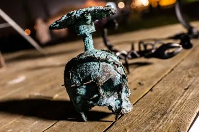 Koval Fest Gdańsk przed budynkiem Galerii WL4 Przestrzeń Sztuki