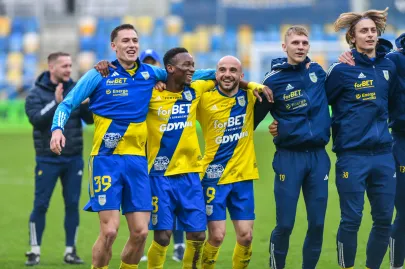 21. kolejka Fortuna 1. Liga - Arka Gdynia 5:1Stal Rzeszów 