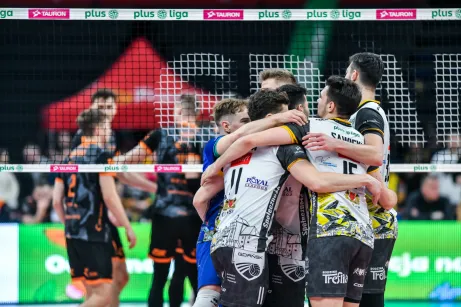 25. kolejka PlusLigi. Trefl Gdańsk 3:2 Jastrzębski Węgiel