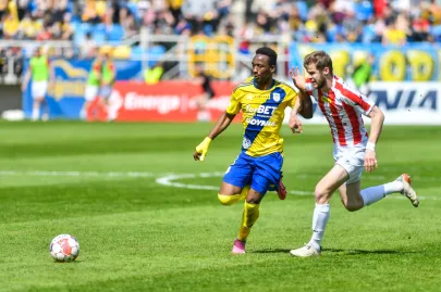 30. kolejka Fortuna I. Liga. Arka Gdynia 3:2 Resovia Rzeszów