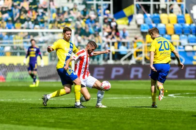 30. kolejka Fortuna I. Liga. Arka Gdynia 3:2 Resovia Rzeszów