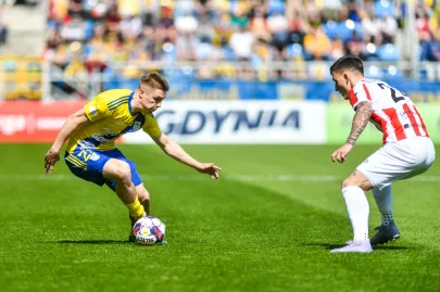30. kolejka Fortuna I. Liga. Arka Gdynia 3:2 Resovia Rzeszów